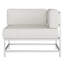 Chaise de patio avec coussins Sunbrella Delano-530283545-530283546