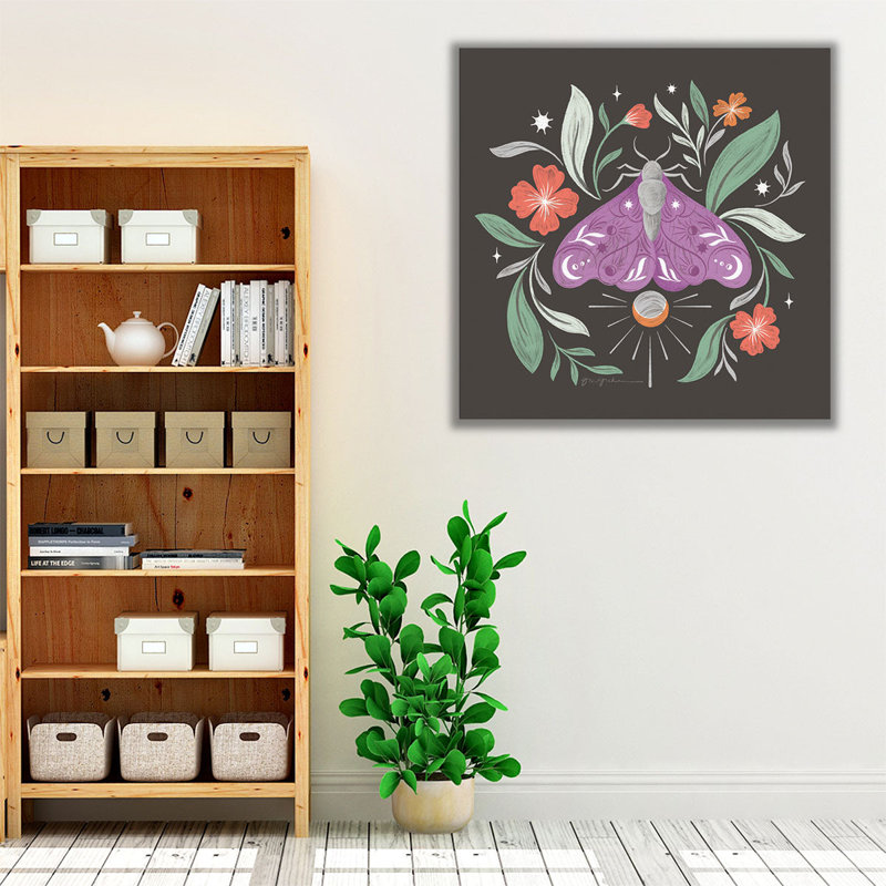 «Dark Side V», reproduction d'art sur toile, H 20 po x l 20 po