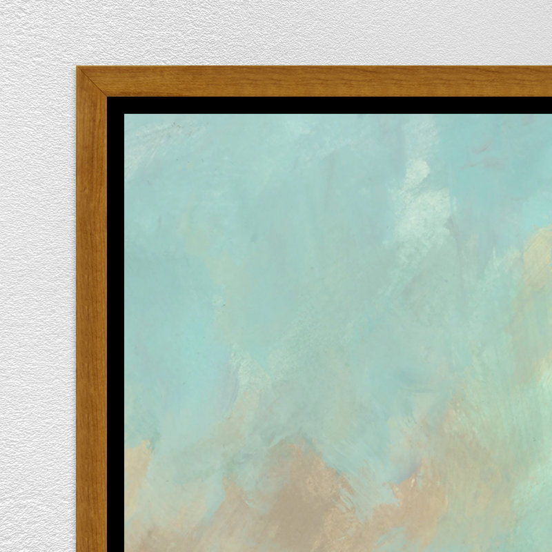 «Meditation in the Woods III» par Eve Fairwell - peinture sur toile à cadre flottant