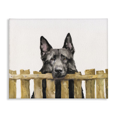 «Black German Shepherd» par George Dyachenko
