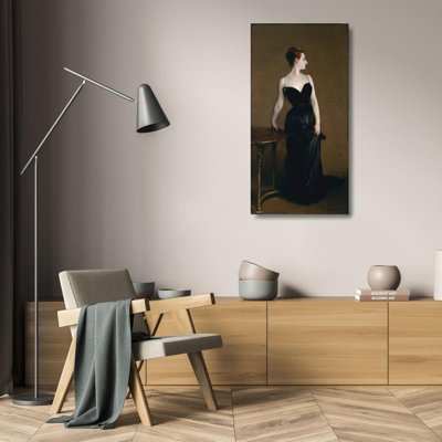 "Madame X" by  John Singer Sargent - Gallery Wrap Canvas Wall Art