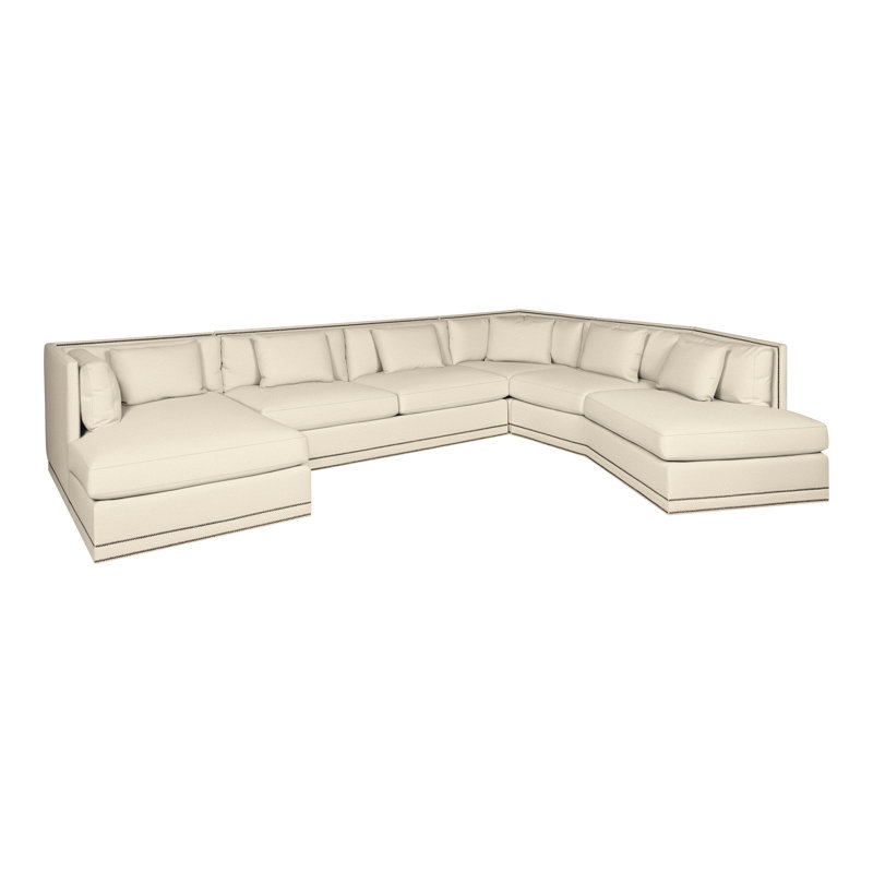 Michael Weiss 4-Piece Steadman II Sectional, Kimoni Natural, Yes