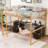 Full Size Metal Loft Bed With Desk