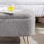 Banc de rangement rembourré 100% polyester Rendell-1834888543