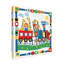 « children on train », art sur toile-32713037