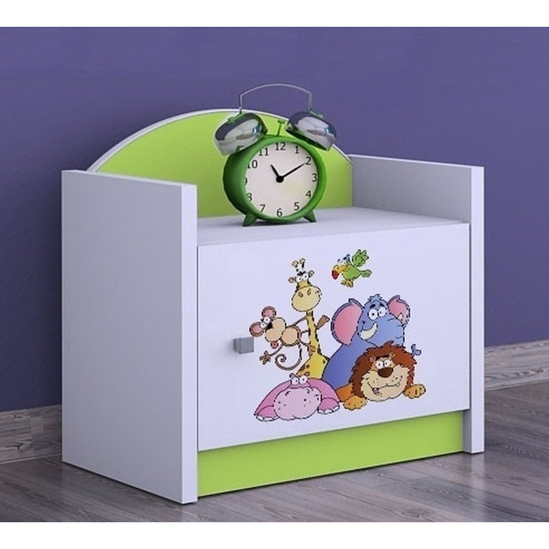Sydney Nightstand, Green
