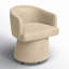 Chaise de bureau en tissu recyclé Chadbourn-1339144086