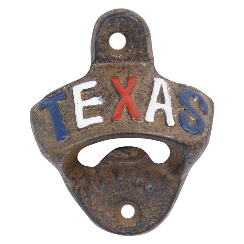 Ci Bottle Opener Texas 2.5"x1"x3.25"