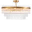 Ceiling Lamp East Antique Brass Finish
