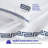 Harrison Cotton Greek Key Embroidered Deep Pocket Bed Sheet Set by Superior-110742929-101125355