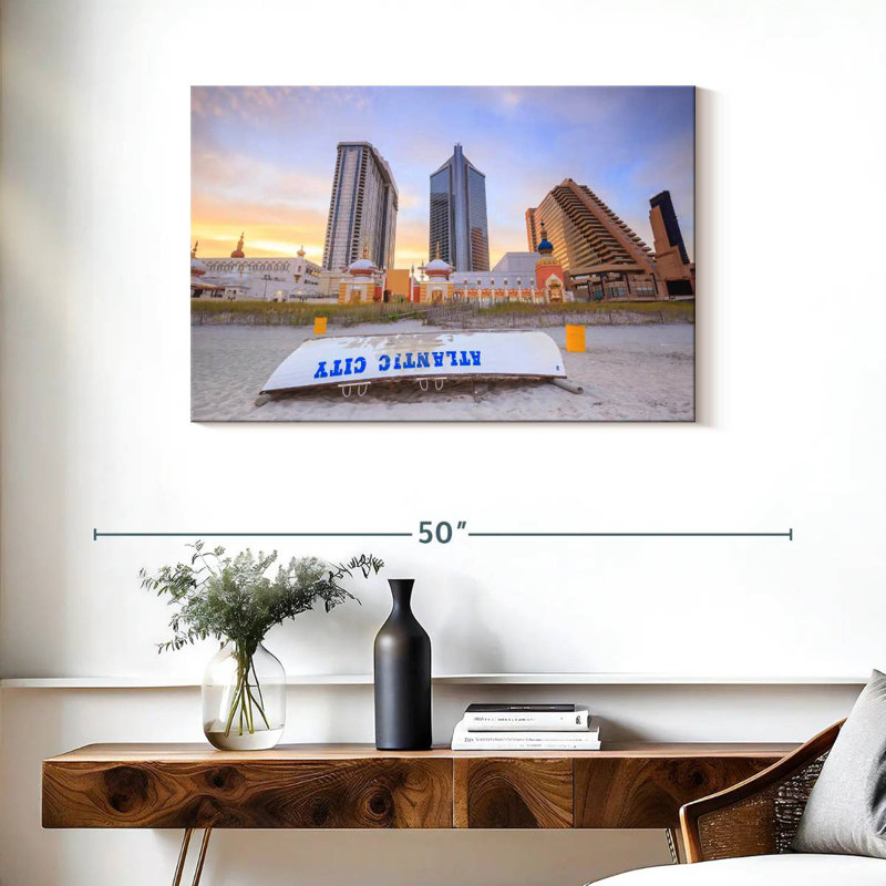 Lynelle Atlantic City Beach Boat, H 24 po x l 36 po