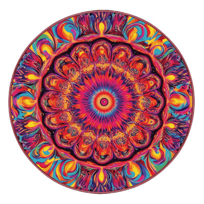 Tapis en spirale Aurora