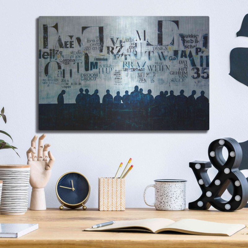 «Towards Together» par DB Waterman, H 12 po x l 16 po