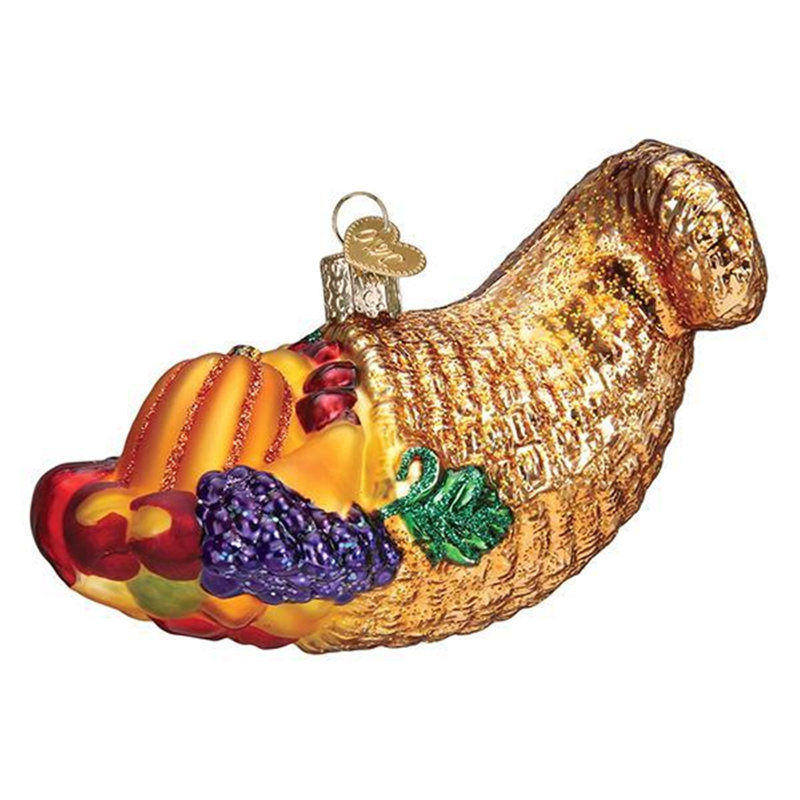 2'' Handmade Glass Hanging Figurine Ornament