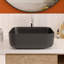 Lavabo de salle de bain vasque carré en céramique 15 po DeerValley Ace-81222157