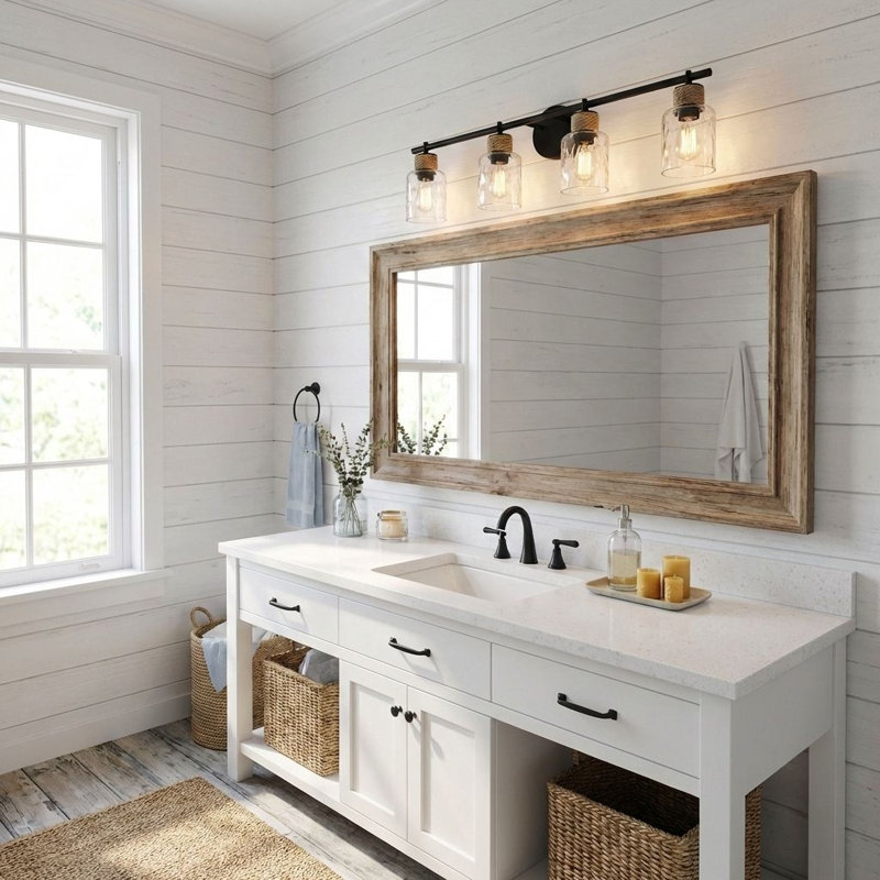 4 - Light Dimmable Vanity Light