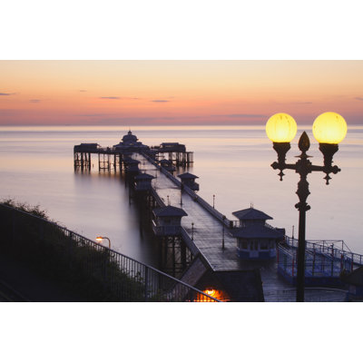 Llandudno Pier by Llandudnoandy - Wrapped Canvas Print