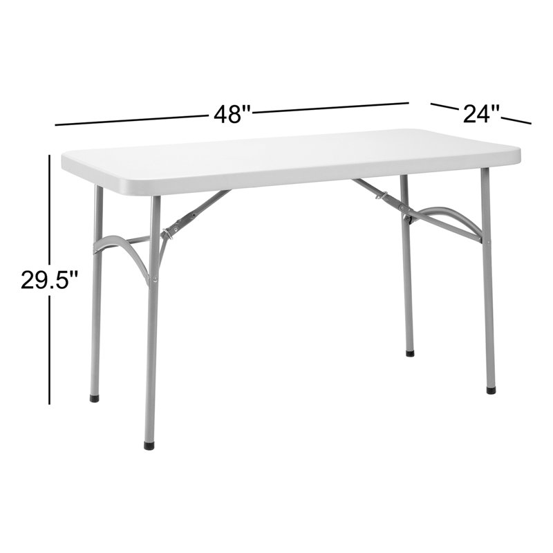 48'' Rectangular Portable Folding Table