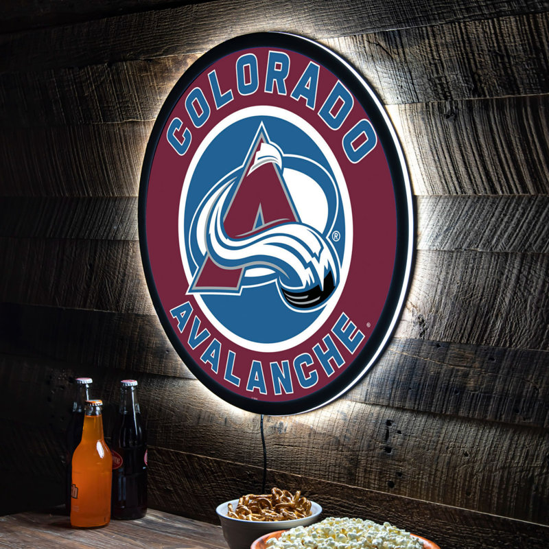 Enseigne murale 23 po NHL, NHL Colorado Avalanche