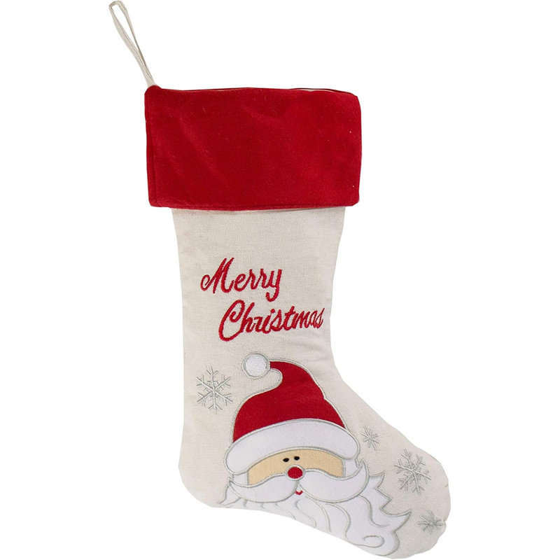 Chaussette de Noël Merry Christmas
