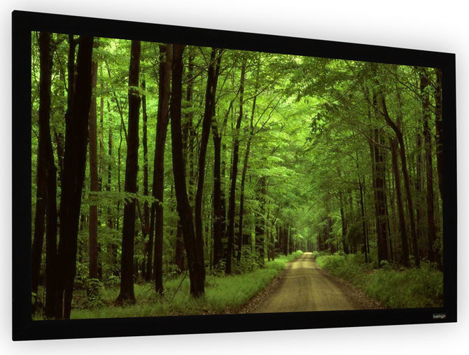 Cinéma maison 130 pouces à cadre fixe en aluminium 16: 9 HD, 92"