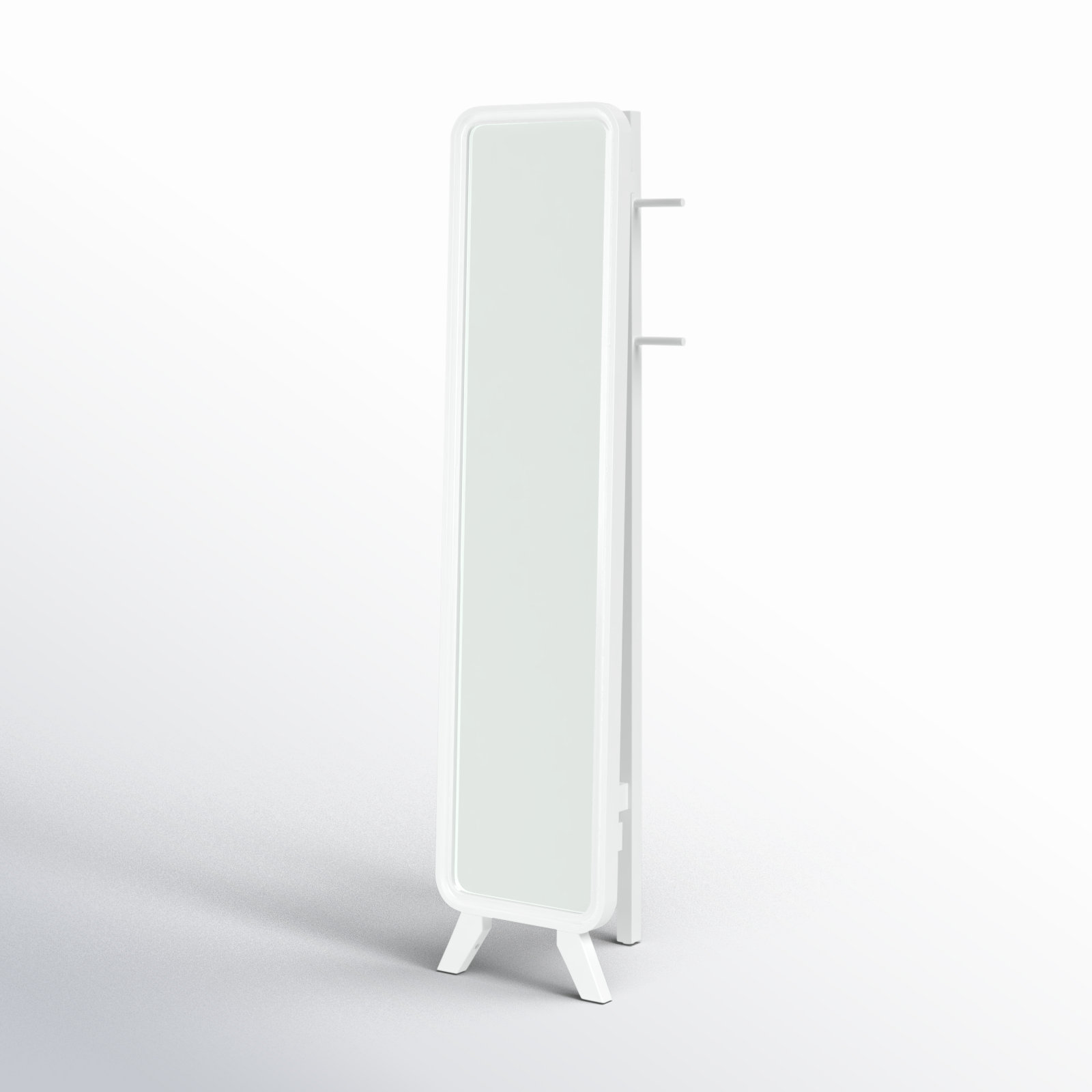 Nery 16" Full-Length Mirror, White