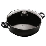 Non-Stick Aluminum Round Braiser with Lid