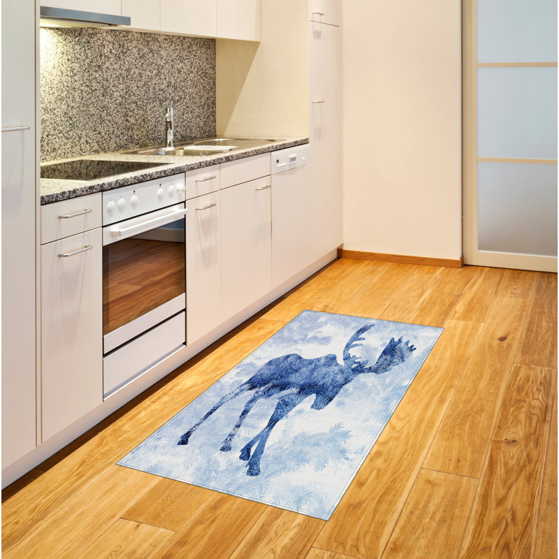 Tapis décoratif Moose, Rectangle 2 pi 7 po x 5 pi