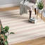 Tapis rose / ivoire en laine touffetée à la main Kruetzen-21774002