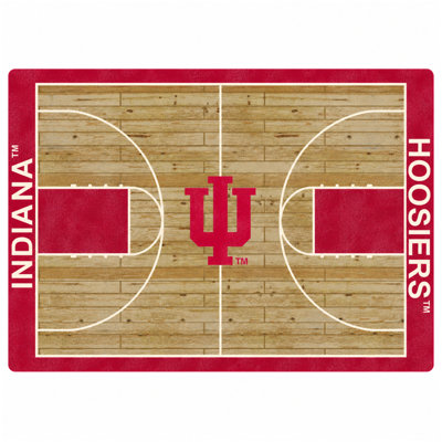 Indiana University Home Court Area Rug