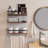 Purefoy 3 Piece Floating Shelf with Towel Bar-364588345