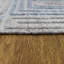 Tapis d'intérieur en polypropylène géométrique multicolore tissé à la main-1624045968