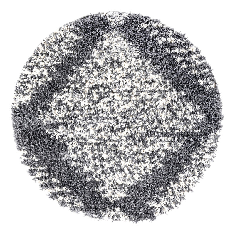 Irsad Geometric Indoor Rug, Round 3'3"
