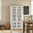 66.1" H 2 Drawers Dining Cabinet With Openwork Pattern