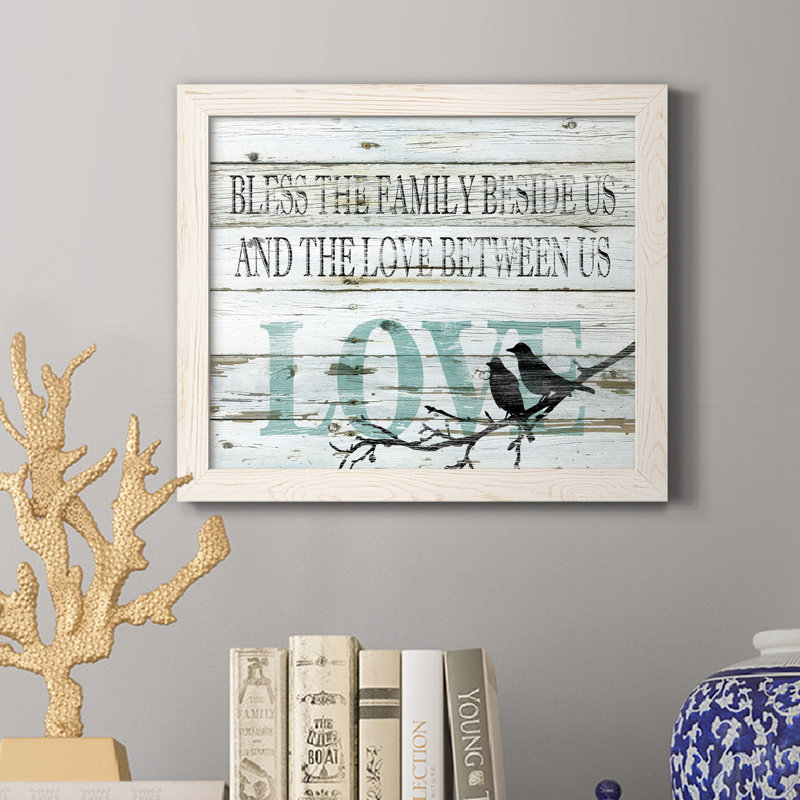Amour entre nous - Impression sur toile, H 20 po x l 17 po x P 1,5 po, Blanc