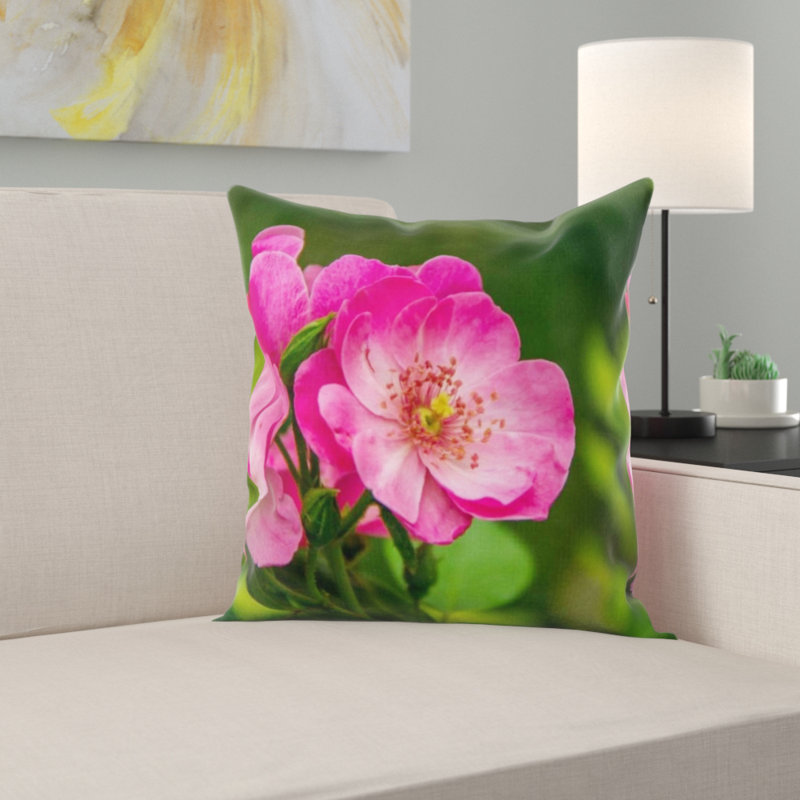 Coussin rose