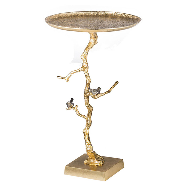 Contemporary Shiny Gold Table