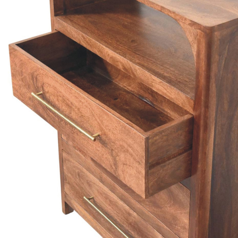 Commode 3 tiroirs Arc-line