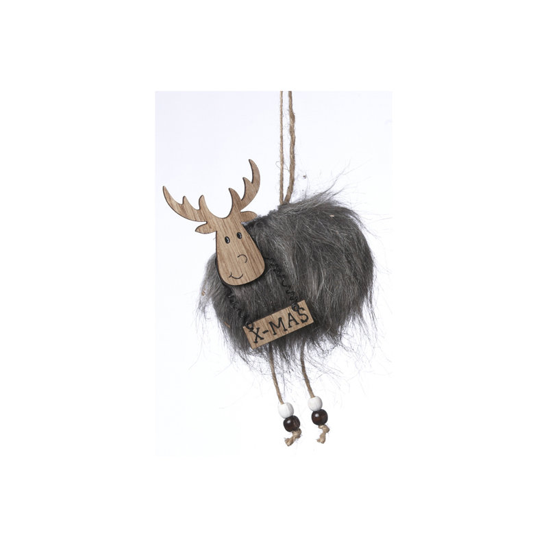 Ornement figurine suspendu orignal