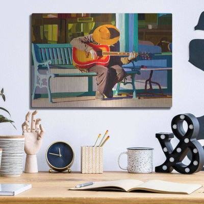 " Play His Guitar " by Ata Alishahi