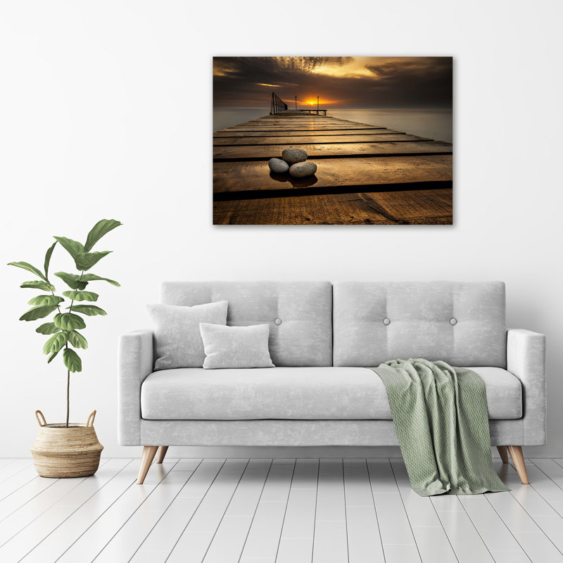 Peaceful Place - Wrapped Canvas Print, 70 cm H x 100 cm W x 4 cm D