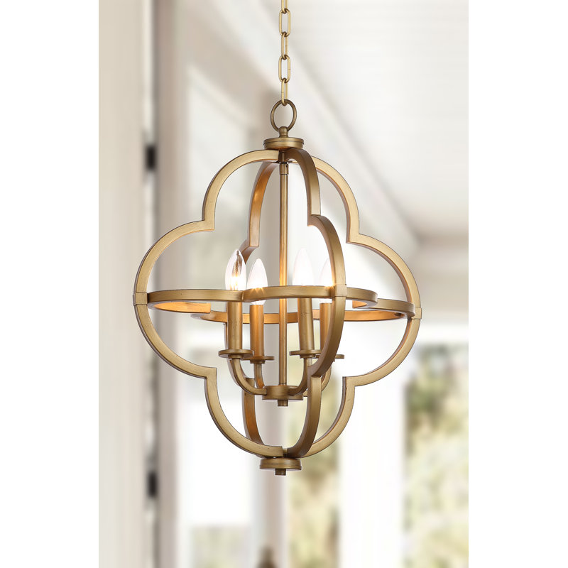 Danilynn 4 - Light Dimmable Globe Chandelier
