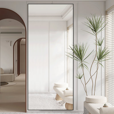 Très grand miroir encadré