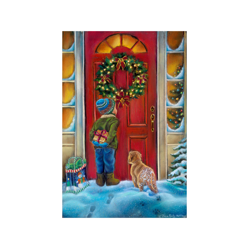 Home For The Holidays by Tricia Reilly-Matthews - Wrapped Canvas Painting, 101.6 cm H x 66.04 cm W x 1.91 cm D