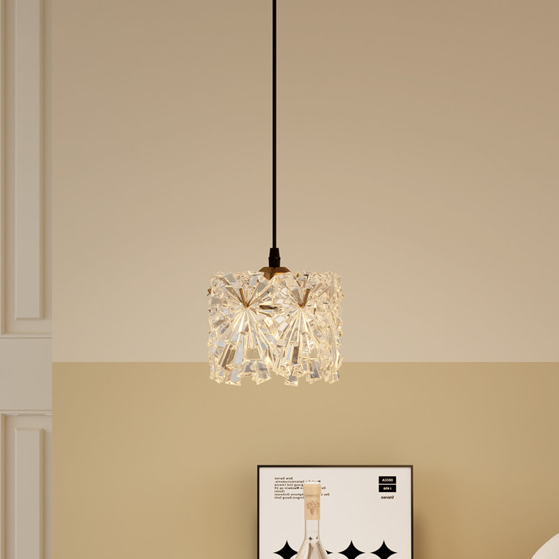 1 - Light Natural Chandelier Pendant