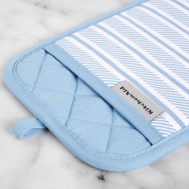 Ensemble de poignées KitchenAid Albany, Velours bleu