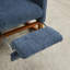 Chaise berçante inclinable avec pieds en bois massif-881134112