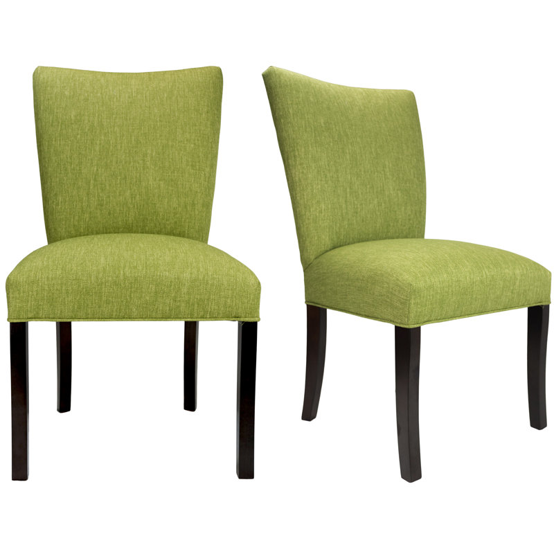 Chaise d'appoint Julia Key Largo en espresso, Herbe