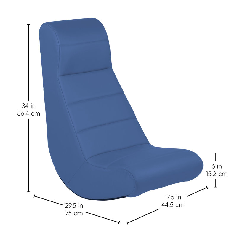 Chaise berçante horizontale, Bleu marine