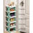 6 Pair Stackable Shoe Rack